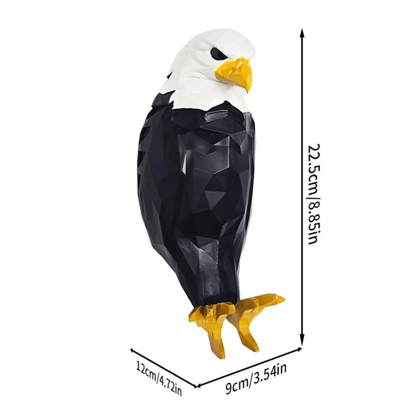 Illuminate Your Space with the Bald Eagle Wall Light - Stylish, Battery Operated Wall Mounted Eagle Lamp for Bedroom, Living Room, and Hallway