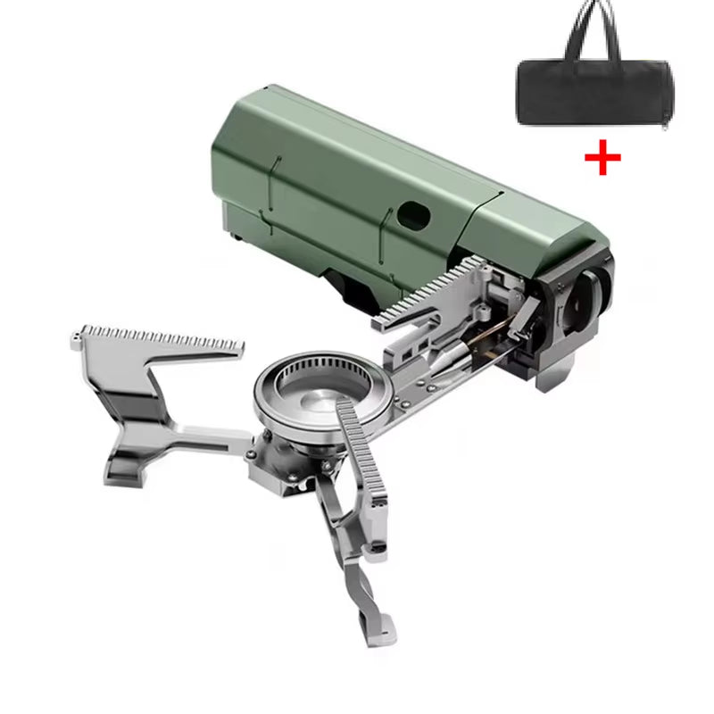 Ultimate Camping Cassette Stove - Portable 2600w Gas Burner for Outdoor Adventures, Hiking, and Picnics