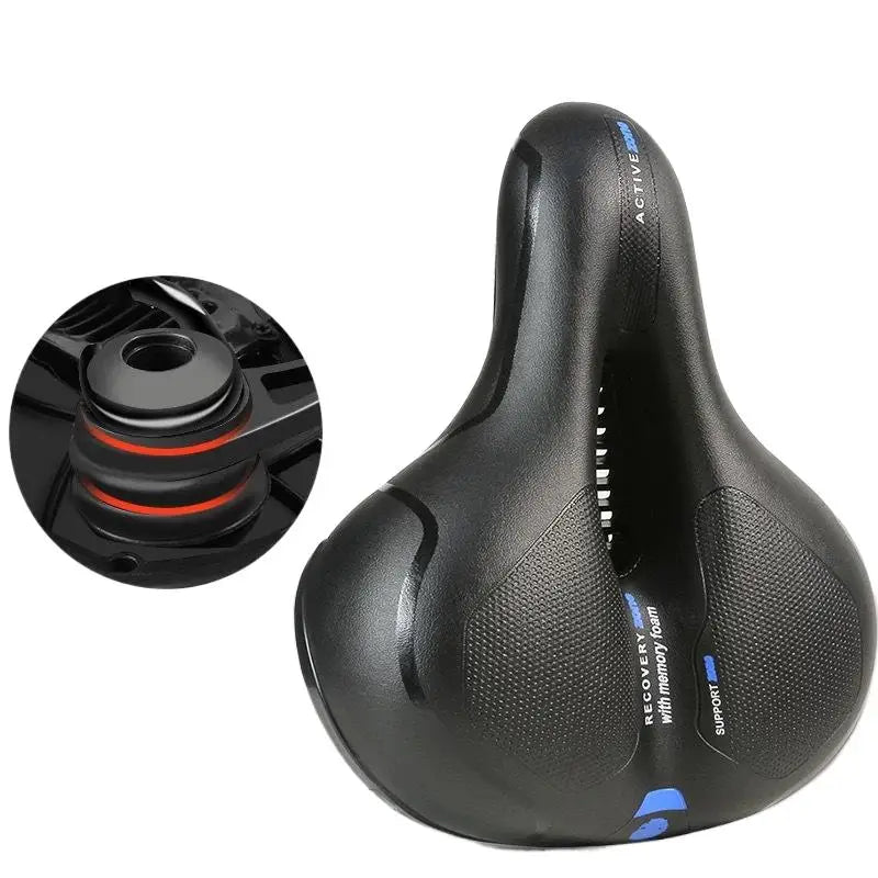 Experience Ultimate Comfort with Our Shock-Absorbing Hollow Breathable Bicycle Saddle for Road and MTB Bikes