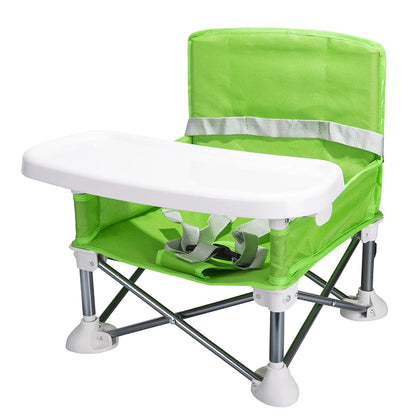Baby Foldable Portable Dining Chair - The Perfect Beach Companion for Your Little One!