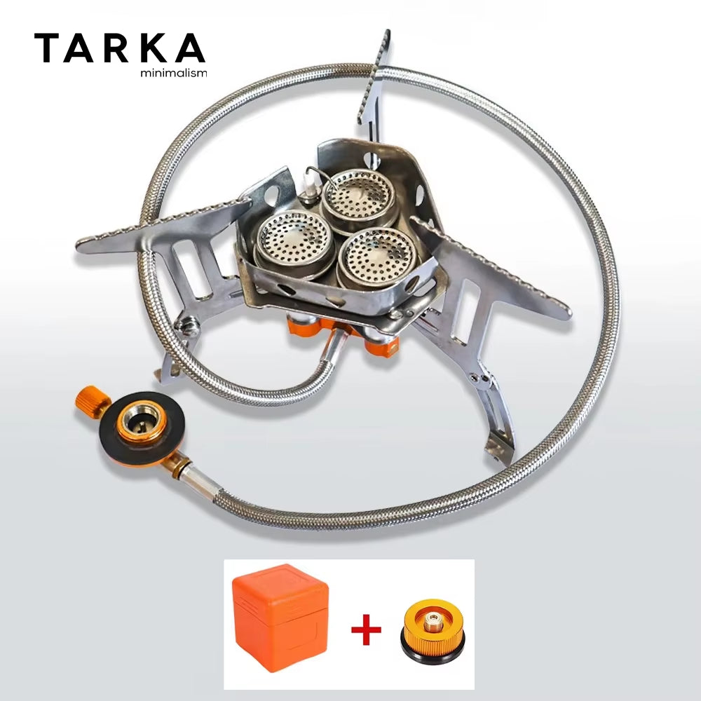 Powerful and Portable Camping Gas Stove - 6800W Outdoor Burner for All Your Cooking Adventures