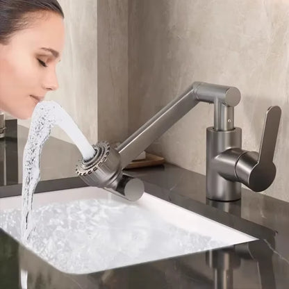 Revolutionary 1080° Swivel Kitchen and Bathroom Faucet - Multifunctional Cold and Hot Water Tap for Effortless Cleaning and Stylish Design