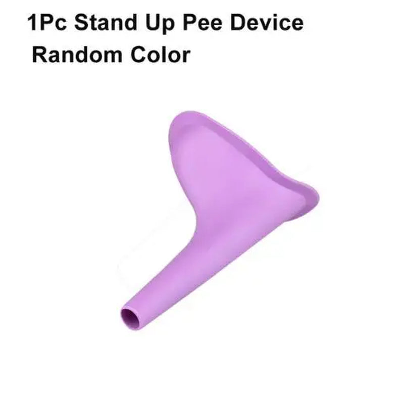 Experience Freedom with the Women Urinal - Portable Silicone & Disposable Paper Urination Device for Outdoor Adventures