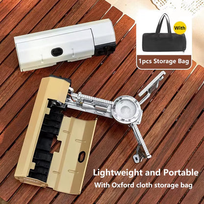 Ultimate Camping Cassette Stove - Portable 2600w Gas Burner for Outdoor Adventures, Hiking, and Picnics