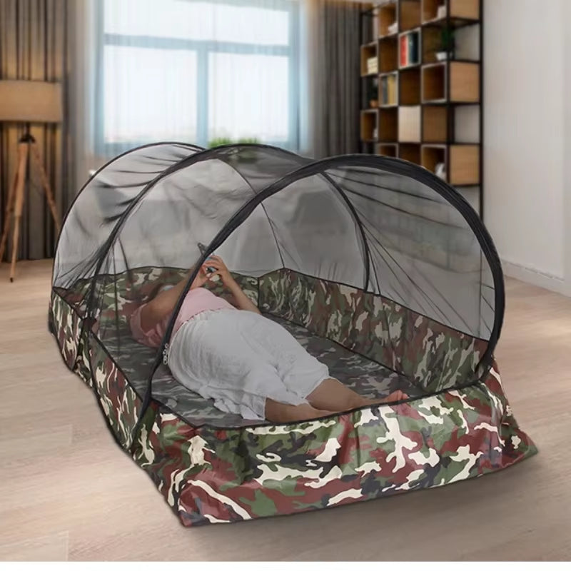Ultimate Camping Mosquito Net - Waterproof, Portable, and Foldable for Outdoor Adventures and Dorm Living