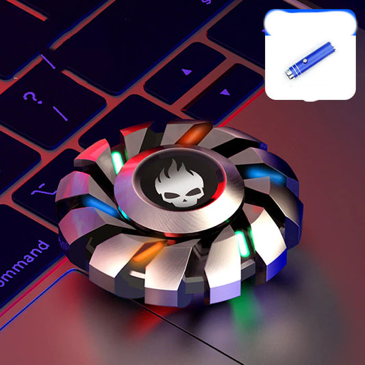 Illuminate Your Calm: The Glowing Finger Edge Stress Relief Hand Press