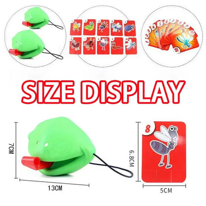 Frog Lizard Mask Game with Wagging Tongue - The Ultimate Fun and Laughter Experience for Family and Friends!