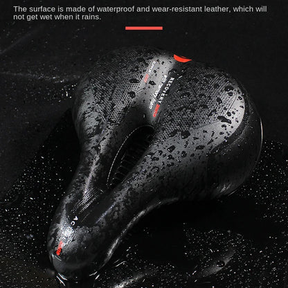Experience Ultimate Comfort with Our Shock-Absorbing Hollow Breathable Bicycle Saddle for Road and MTB Bikes