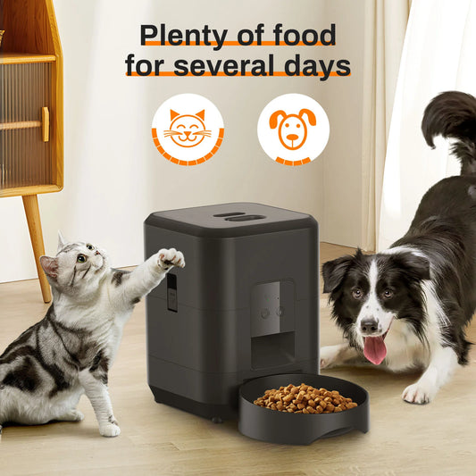 Revolutionize Your Pet's Mealtime with the HEYBO Smart Pet Feeder - Automatic 2L Capacity for Cats & Small Dogs