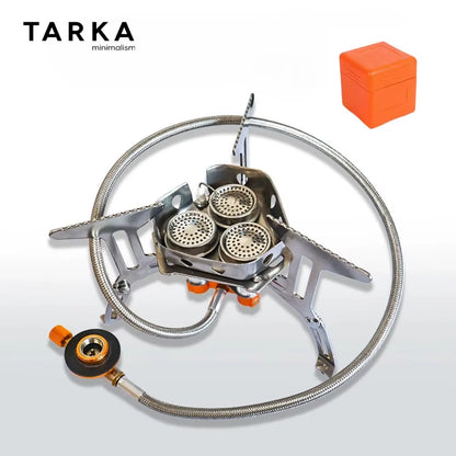 Powerful and Portable Camping Gas Stove - 6800W Outdoor Burner for All Your Cooking Adventures