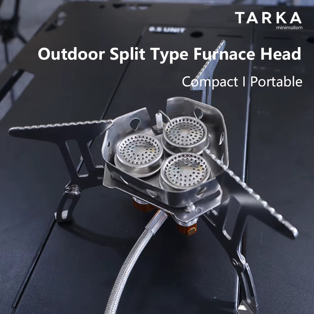 Powerful and Portable Camping Gas Stove - 6800W Outdoor Burner for All Your Cooking Adventures