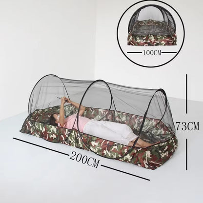 Ultimate Camping Mosquito Net - Waterproof, Portable, and Foldable for Outdoor Adventures and Dorm Living