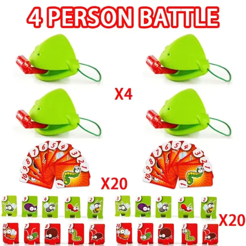 Frog Lizard Mask Game with Wagging Tongue - The Ultimate Fun and Laughter Experience for Family and Friends!
