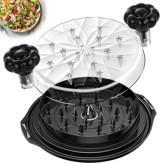 Master the Art of Shredding with the Large 8-Inch Professional Chicken Breast Slicer - Ergonomic, BPA-Free Kitchen Tool for Effortless Meat Shredding!