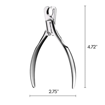 Homerunpet Stainless Steel Nail Clippers - Effortless Nail Trimming for Small Dogs & Cats with Safe, User-Friendly Design