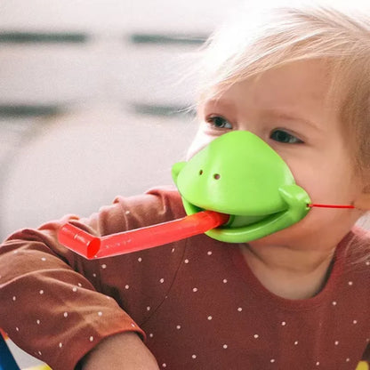 Frog Lizard Mask Game with Wagging Tongue - The Ultimate Fun and Laughter Experience for Family and Friends!
