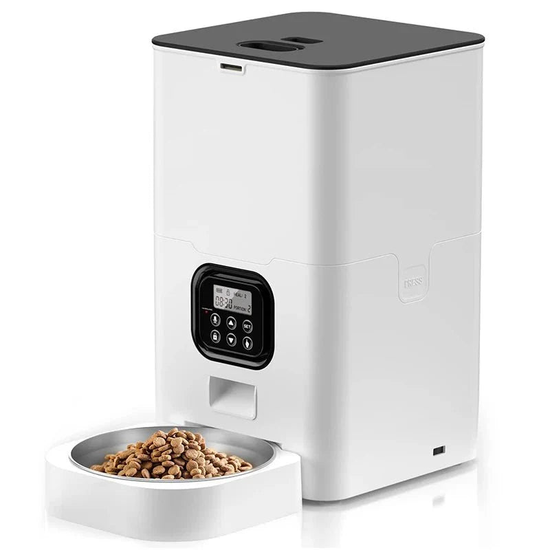 Revolutionize Your Pet's Mealtime with the HEYBO WiFi-Enabled Smart Pet Feeder - Control Feeding from Anywhere!