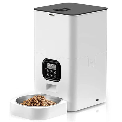 Revolutionize Your Pet's Mealtime with the HEYBO WiFi-Enabled Smart Pet Feeder - Control Feeding from Anywhere!
