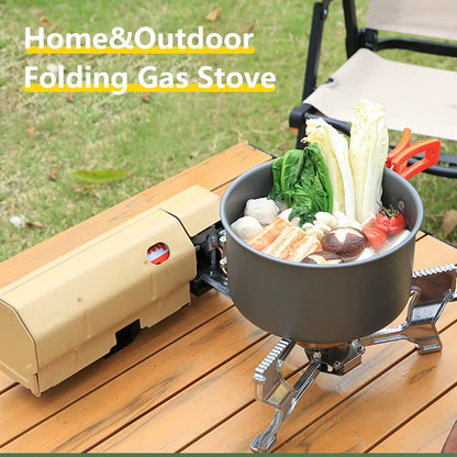Ultimate Camping Cassette Stove - Portable 2600w Gas Burner for Outdoor Adventures, Hiking, and Picnics