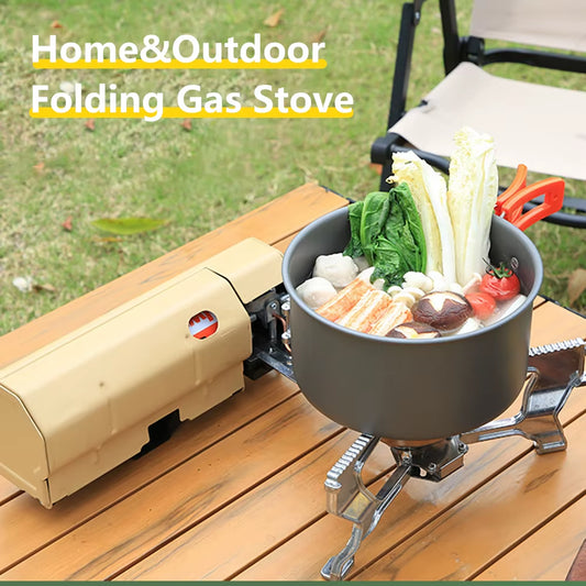 Ultimate Camping Cassette Stove - Portable 2600w Gas Burner for Outdoor Adventures, Hiking, and Picnics