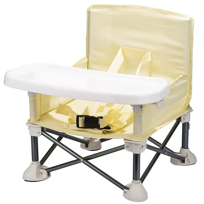 Baby Foldable Portable Dining Chair - The Perfect Beach Companion for Your Little One!