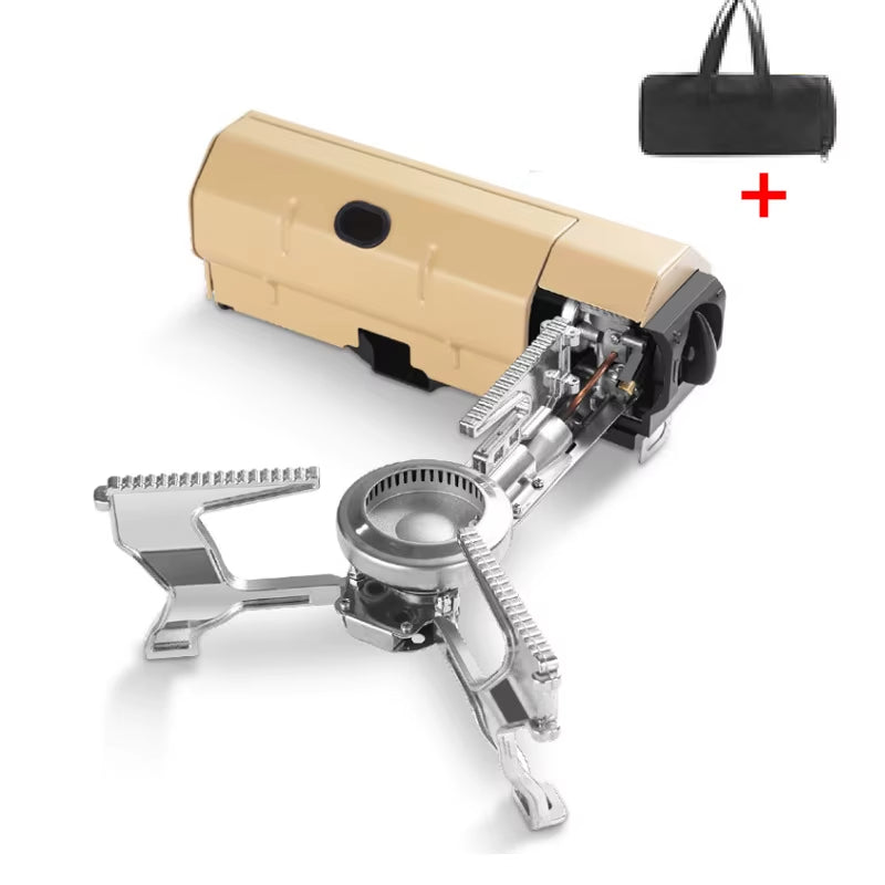 Ultimate Camping Cassette Stove - Portable 2600w Gas Burner for Outdoor Adventures, Hiking, and Picnics