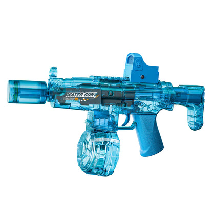 Exciting Automatic Electric Water Gun with Realistic Firing Sounds and Light Effects - Perfect for Summer Fun!