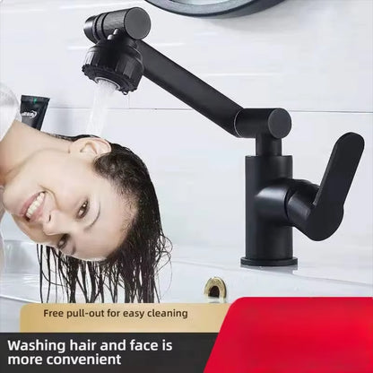 Revolutionary 1080° Swivel Kitchen and Bathroom Faucet - Multifunctional Cold and Hot Water Tap for Effortless Cleaning and Stylish Design